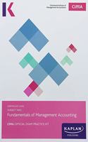 BA2 FUNDAMENTALS OF MANAGEMENT ACCOUNTING - EXAM PRACTICE KIT