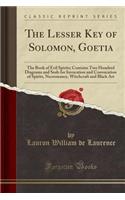 The Lesser Key of Solomon, Goetia