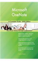 Microsoft OneNote A Complete Guide - 2020 Edition