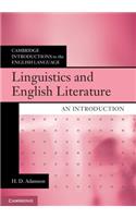 Linguistics and English Literature