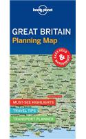 Lonely Planet Great Britain Planning Map