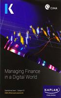 E1 MANAGING FINANCE IN A DIGITAL WORLD - EXAM PRACTICE KIT