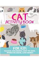 Cat Activity Book for Kids