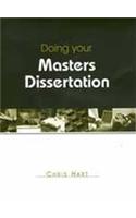 Doing Your Masters Dissertation