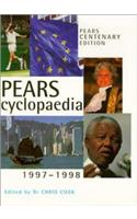 1997 - 1998 Pears Cyclopaedia 106th Edition