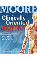 Moore Clinically Oriented Anatomy 7e Text & Moore's Clinical Anatomy Review, Powered by Prepu Package