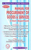 Manual For PROCUREMENT of Goods & Services in Govt. Departments