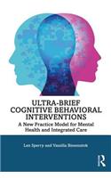 Ultra-Brief Cognitive Behavioral Interventions