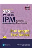 Crack the IIM Indore - IPM (Integrated Programme in Management) Entrance Examination - Full Length Test Series