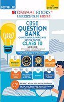 Oswaal CBSE Question Bank Class 10 Science Book Chapter-wise & Topic-wise Includes Objective Types & MCQ's [Combined & Updated for Term 1 & 2]