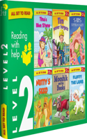 Reading With Help Level 2 Set Of 6 Books