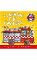 Flashing Fire Engines