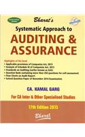 Systematic Approach to AUDITING and Assurance (Applicable fo CA Inter & Other Exam)