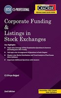 Taxmann's CRACKER for Corporate Funding & Listing in Stock Exchanges - Covering Topic-wise Past Exam Questions & Sub-topic wise Arrangement of Questions | CS Professional | New Syllabus