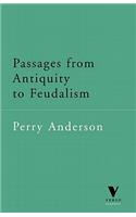 Passages from Antiquity to Feudalism