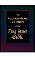 Proper Name Version of the King James Bible