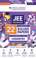 Oswaal JEE (Advanced) 22 Years Solved Papers (2002 - 2023) Chemistry Book (For 2024 Exam)