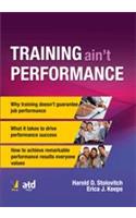 TRAINING AIN’T PERFORMANCE