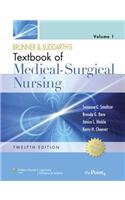 Brunner/ Suddarth Textbook Medical-Surgical Nursing 2 Vol 12e + Handbook of Lab/ DX Test + Craven, Fundamentals of Nursng 6e Pkg