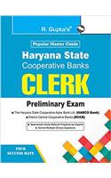 Haryana State Cooperative Banks: CLERK Preliminary Exam Guide