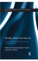 Gender, Peace and Security