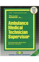 Ambulance Medical Technician Supervisor