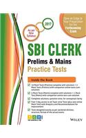 Wileys State Bank of India (SBI) Clerk Prelims & Mains Practice Tests