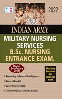 SURA'S Indian Army Military Nursing Services B.sc. Nursing Entrance (Higher Secondary Level) Exam Book - 2022 Latest Edition