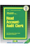 Head Account-Audit Clerk