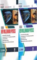 Dinesh New Millennium Physics for Class 11 - 2018-2019 Session (Set of 2 Volumes)