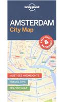 Lonely Planet Amsterdam City Map 1