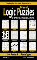 Hard Logic Puzzles & Brain Games for Adults