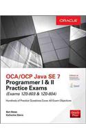 OCA/OCP Java SE 7 Programmer I & II Practice Exams