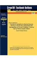 Outlines & Highlights for Medical-Surgical Nursing 2-Volume Set