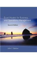 Excel Models for Business and Operations Management