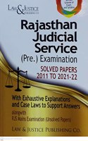 RAJASTHAN JUDICIAL SERVICE PRE EXAMINATION SOLVED PAPERS 2011 TO 2021-22