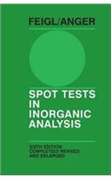 Spot Tests In Inorganic Analysis, 6th Edition