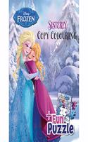 Disney Frozen Sisterly Copy Colouring (Fun Puzzle)