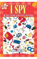 I Spy: 4 Picture Riddle Books (Scholastic Reader, Level 1)