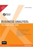 Business Analysis:Microsoft Excel 2010,Carlberg