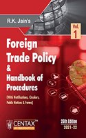 R.K. Jain's Foreign Trade Policy & Handbook of Procedures - Incorporating the FTP 2015-2020 along-with Notifications, Circulars, Public Notices, Forms, FAQs on GST & Allied Acts, Rules & Schemes