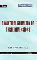 Analytical Geometry Of Three Dimensions