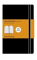 Moleskine Soft Cover Pocket Ruled Notebook Black