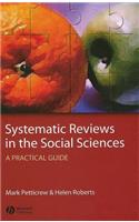 Systematic Reviews in the Social Sciences