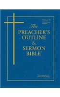 Preacher's Outline & Sermon Bible-KJV-1 Thessalonians-Philemon