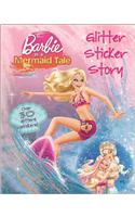 Barbie In A Mermaid Tale Glitter Sticker Story