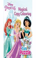 Disney Princess Magical Copy Colouring (Fun Puzzle)