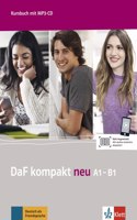 DaF Kompakt neu : Kursbuch A1-B1 + MP3-CD