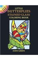 Little Butterflies Stained Glass Colouring Book