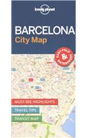 Lonely Planet Barcelona City Map 1